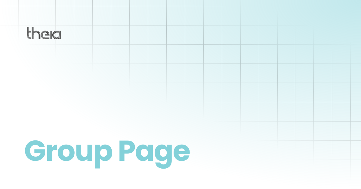 Group Page | theia docs